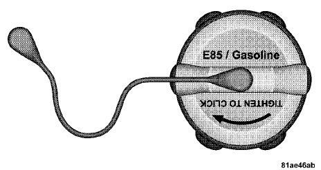 E-85 Fuel Cap