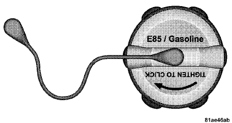 E-85 Fuel Cap