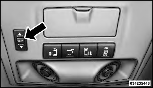 Power Sunroof Switch