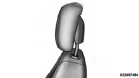 Active Head Restraint (Normal Position)