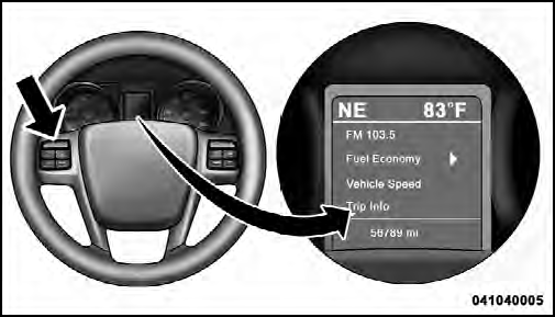 Electronic Vehicle Information Center (EVIC)