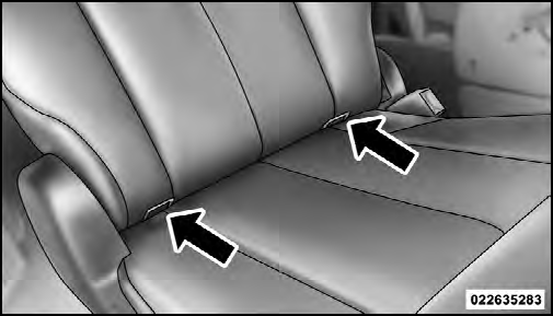 LATCH Anchorages (Second Row Anchorages Shown)