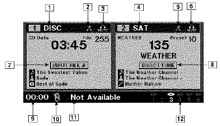 Information Mode Video Screen Display