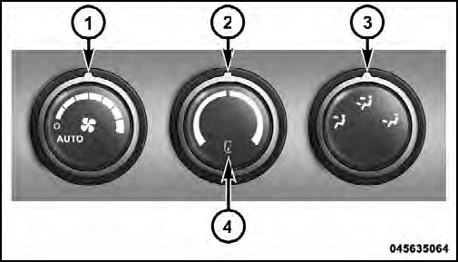 Rear ATC Control Features