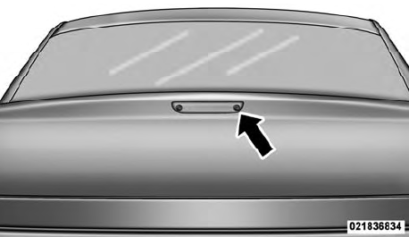 Trunk Passive Entry Button