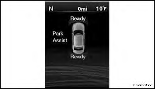 Park Assist System ON